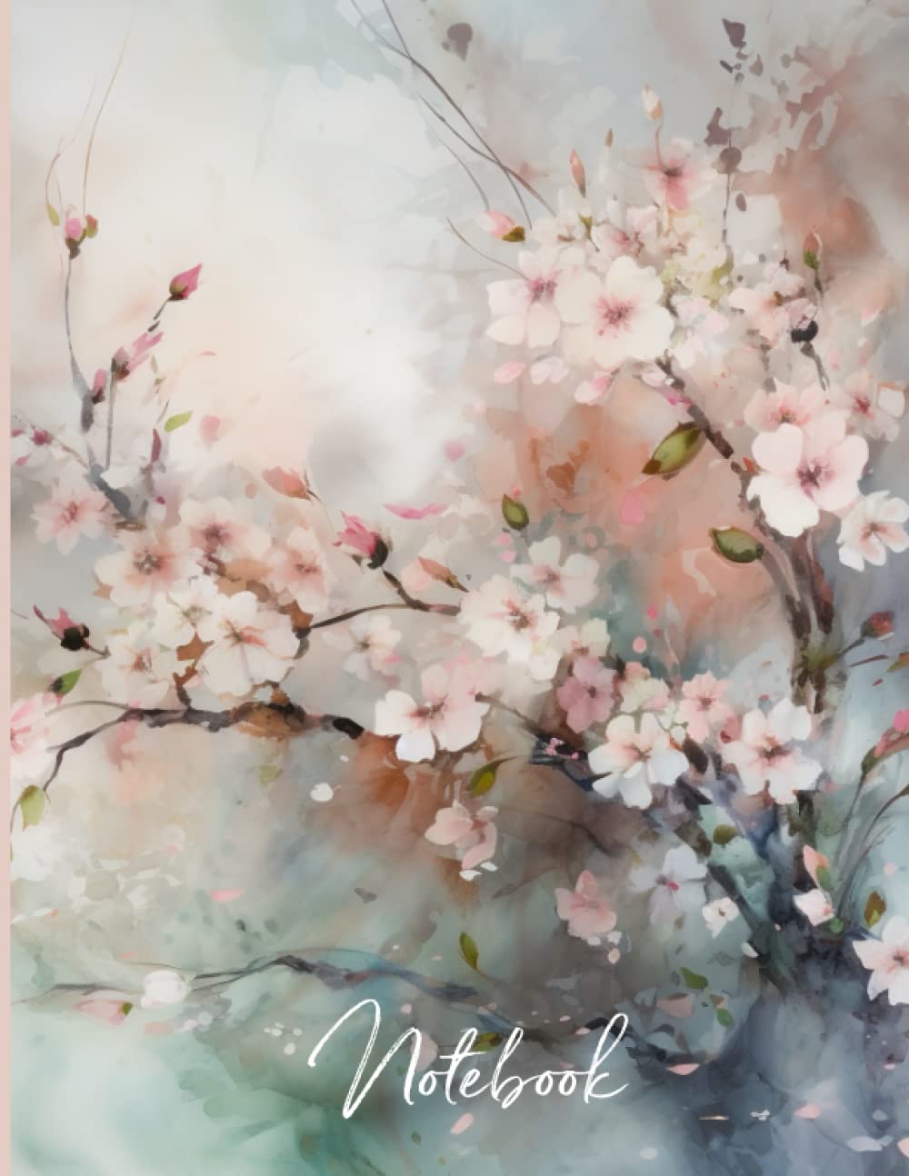 Cherry Blossom Notebook: College Ruled Paper, Sized 8.5 x 11 Inches and 120 Pages baixar livro de graça