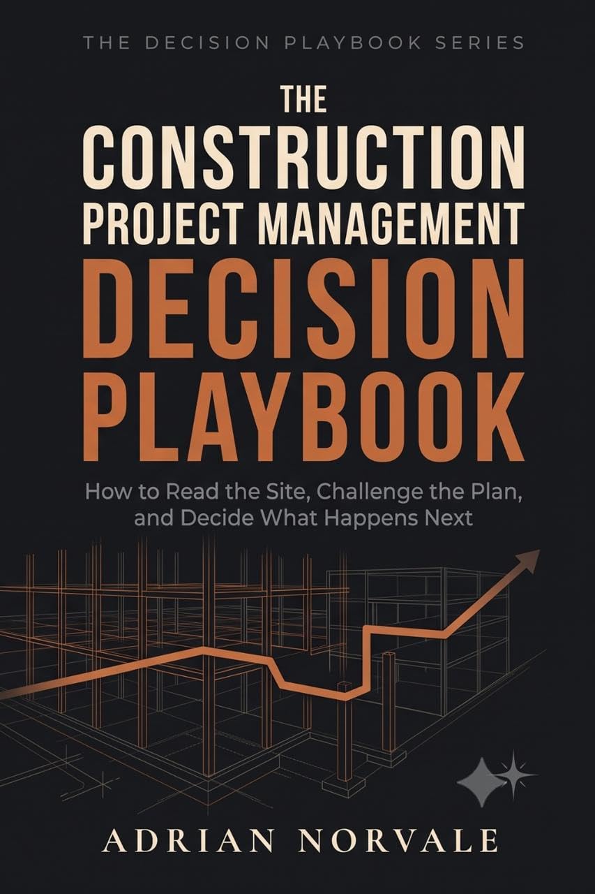 The Construction Project Management Decision Playbook Subtitle:: How to Read the Site, Challenge the Plan, and Decide What Happens Next (The Decision Playbook Series) (English Edition) baixar livro de graça