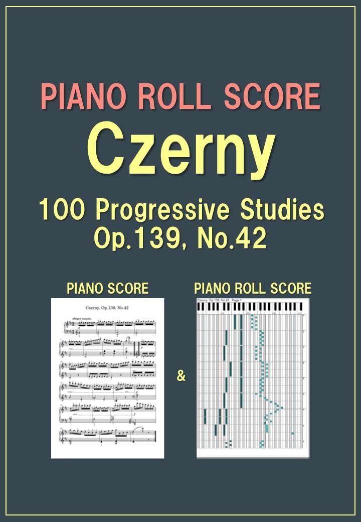 capítulo por capítulo baixar PIANO ROLL SCORE Czerny 100 Progressive Studies Op.139 No.42 (English Edition)