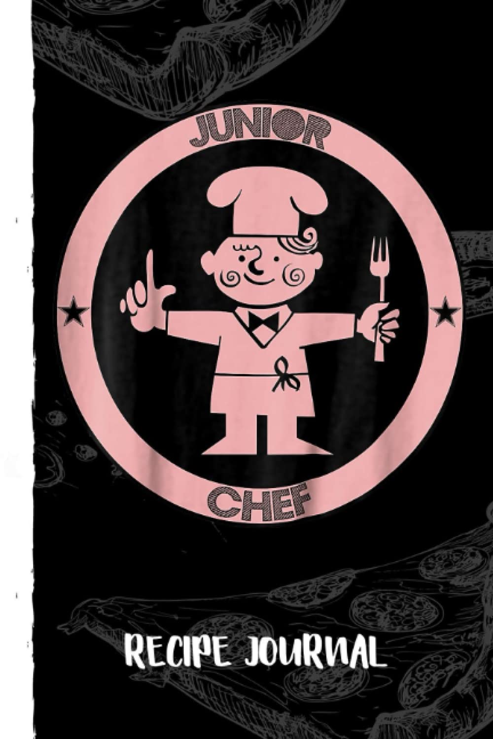 capítulo por capítulo baixar Kids Junior Chef Cooking Boys Girls Youth Child Cook Recipe Journal: Bank Family Recipes Journal to Write in for Women, Wife, Mom, Document all Your Special Recipes With Pizza Sketch Black Cover