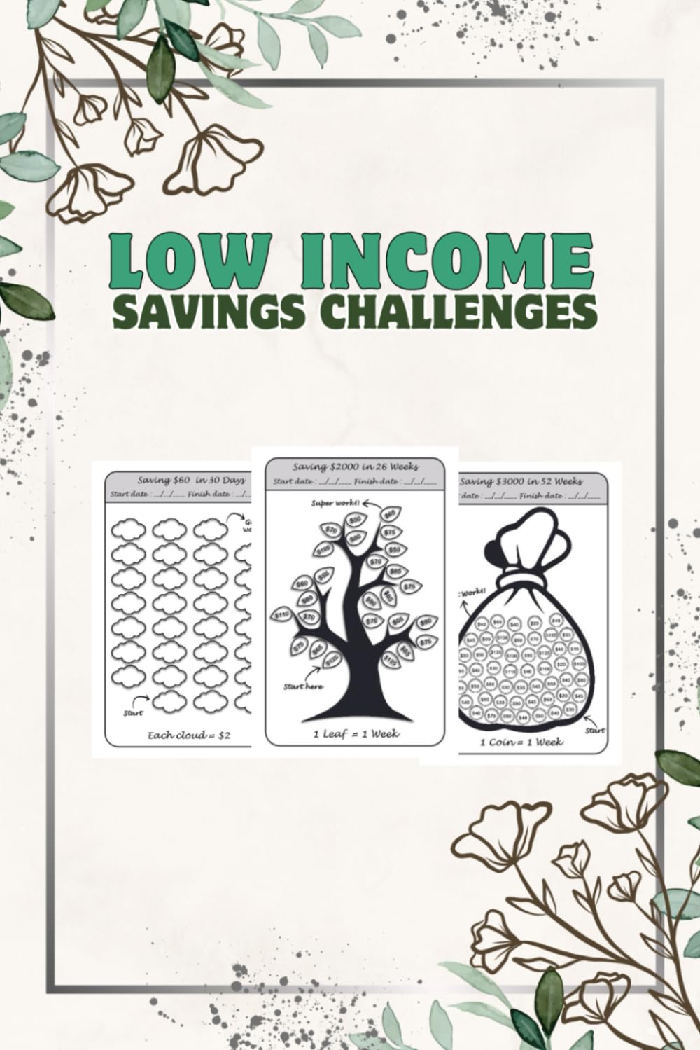 capítulo por capítulo baixar Low Income Savings Challenges For Women 2024: Simple Money Saving Challenge Book (105 Pages) | Unique Challenges From $60 To $20,000 With Easy And Fun Way To Save