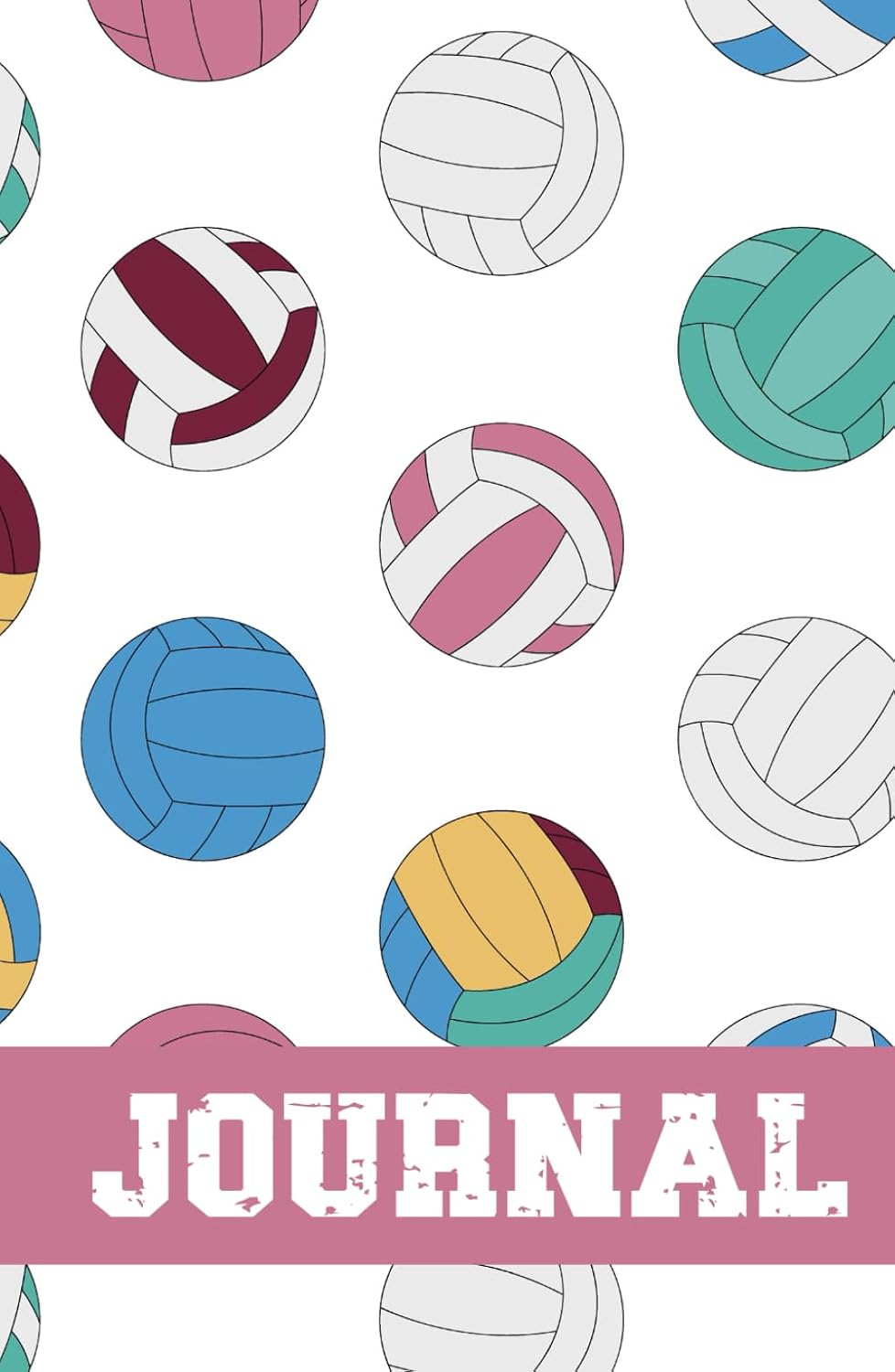 Volleyball Journal: College Ruled Lined