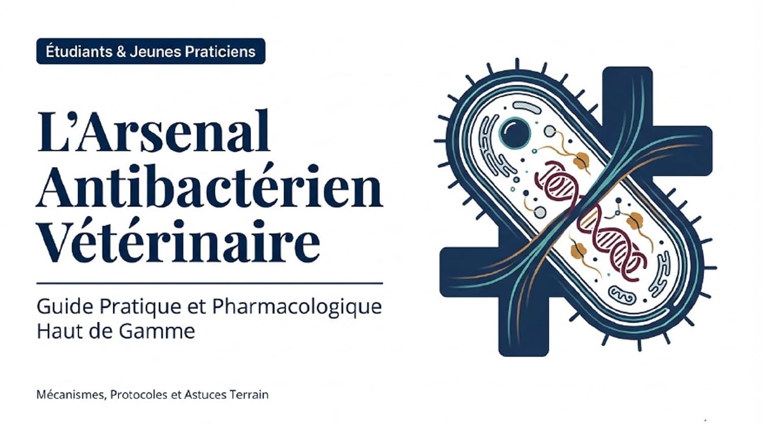 Antibiotiques vétérinaires: Guide visuel de pharmacologie, posters de révision et astuces de terrain: L’essentiel des familles d’antibiotiques (French Edition) baixar o livro de graça