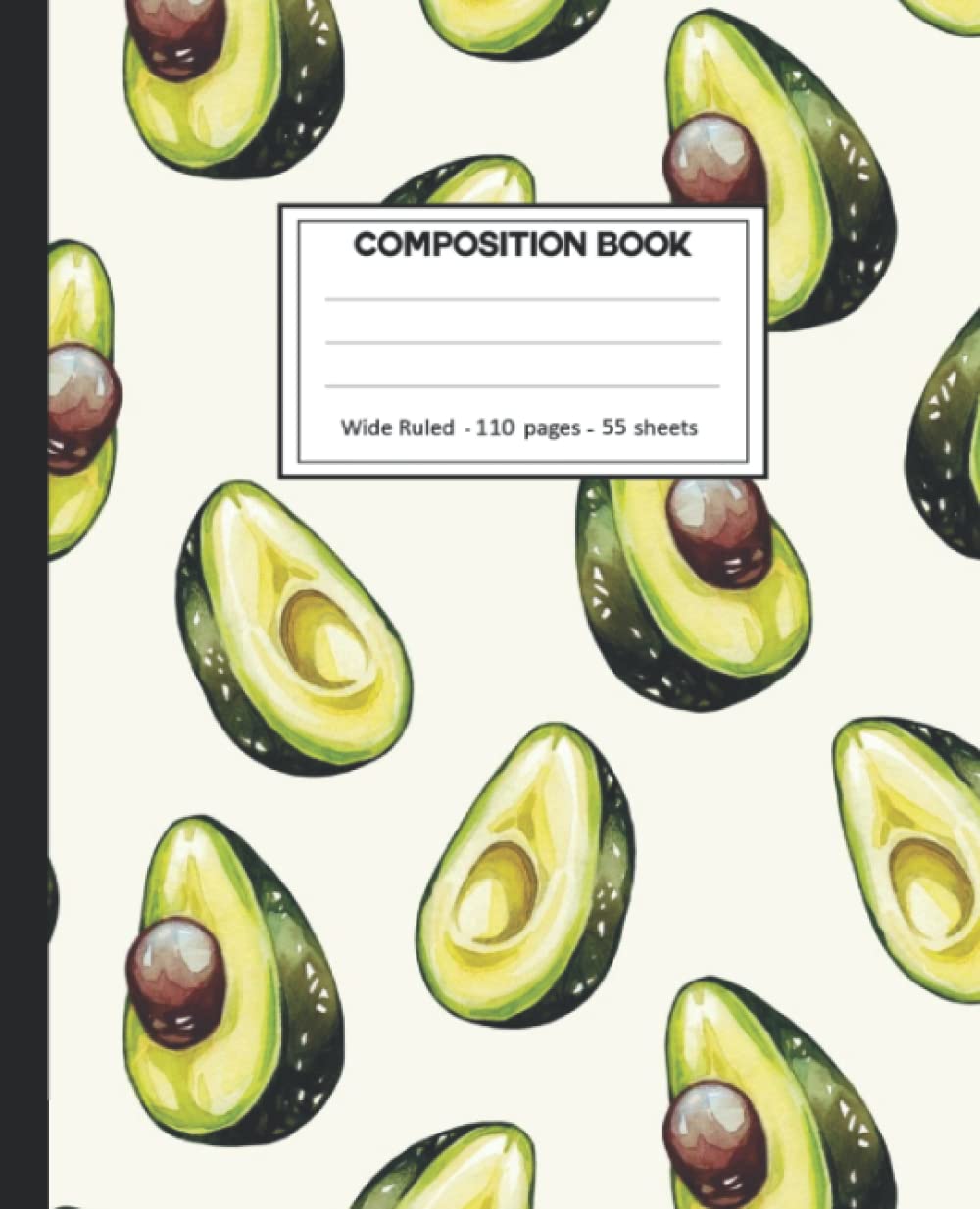 capítulo por capítulo baixar Composition Notebook: Avocado College Ruled: 110+ Lined Pages Writing Journal.