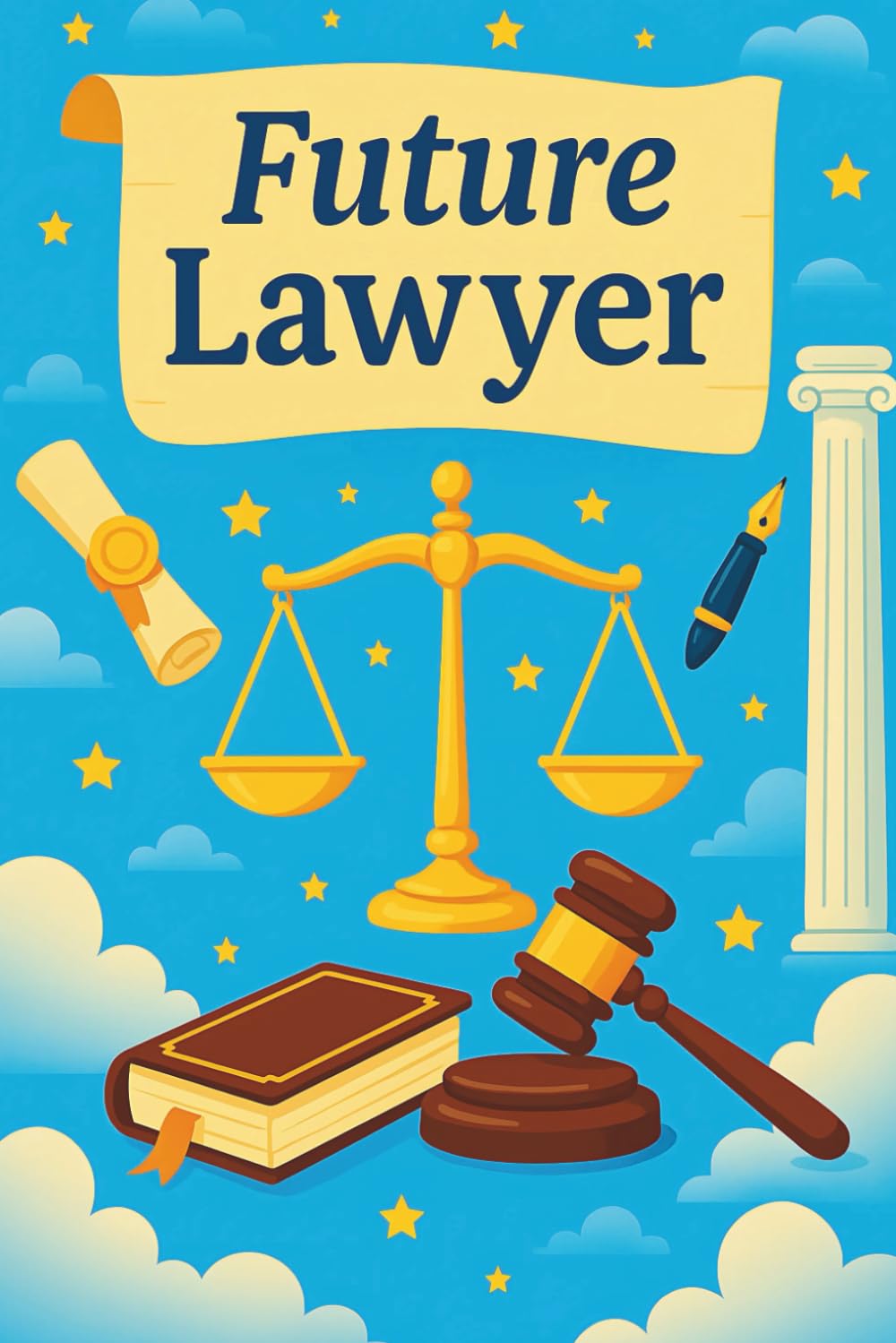 Future Lawyer: Legal Ambition Journal For Pre Law Students, Advocates, Debater,s Courtroom Dreamers, And Case Brief Thinkers, Encouraging Gift For Classes, Internships, Clinics And Study Groups baixar livro de graça