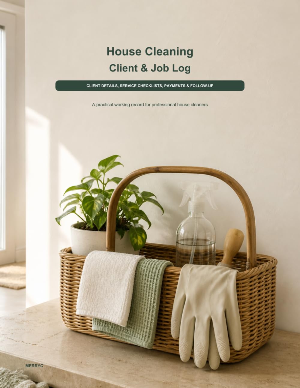 House Cleaning Client & Job Log: Client Details, Service Checklists, Payments & Follow-Up baixar o livro de graça