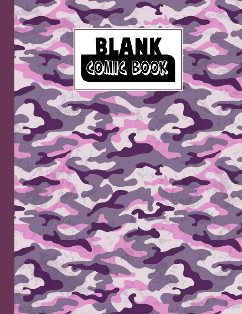 capítulo por capítulo baixar Blank Comic Book: Camouflage Grey Cover Blank Comic Book, Create Your Own Story, Journal, Notebook, Sketchbook for Kids and Adults, 120 Pages - Size 8.5" x 11" Notebook by Kerstin Wilhelm