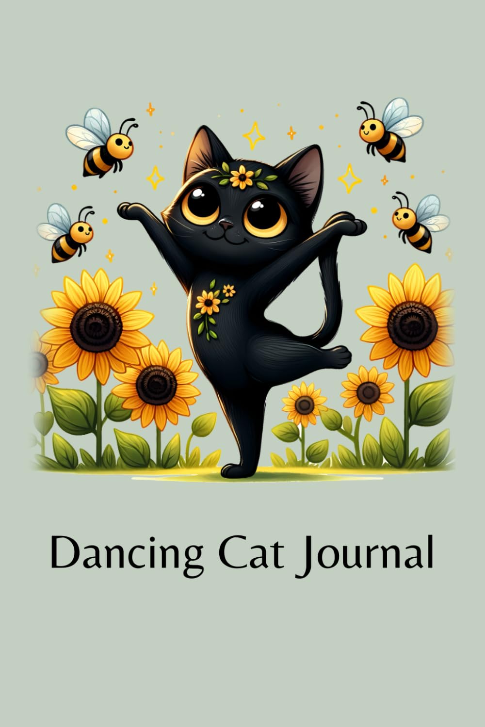 capítulo por capítulo baixar Dancing Cat Journal: 6 x 9 inch, 160 college ruled pages