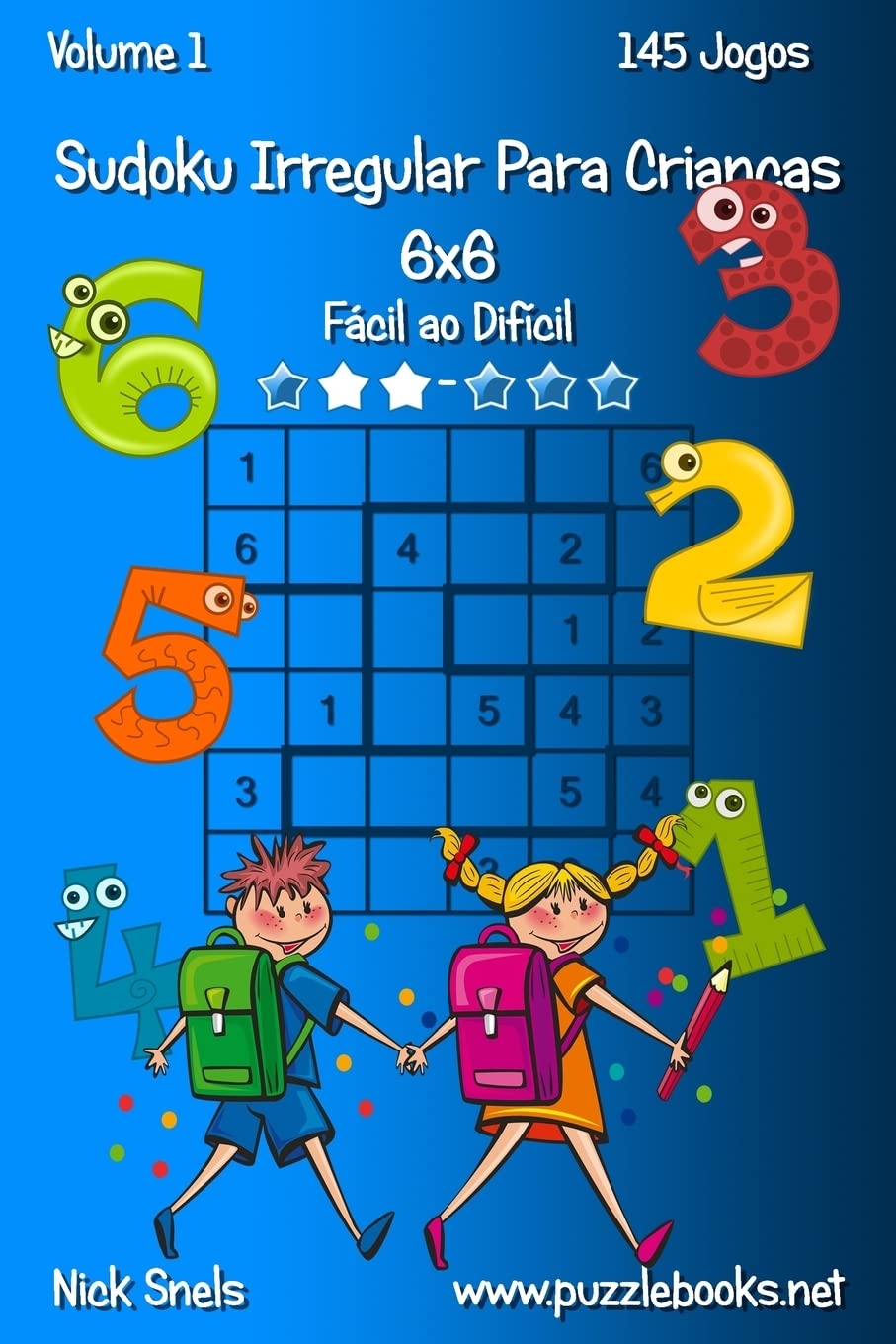 Sudoku Irregular Para Crianças 6x6 - Fácil ao Difícil - Volume 1 - 145 Jogos baixar o livro de graça