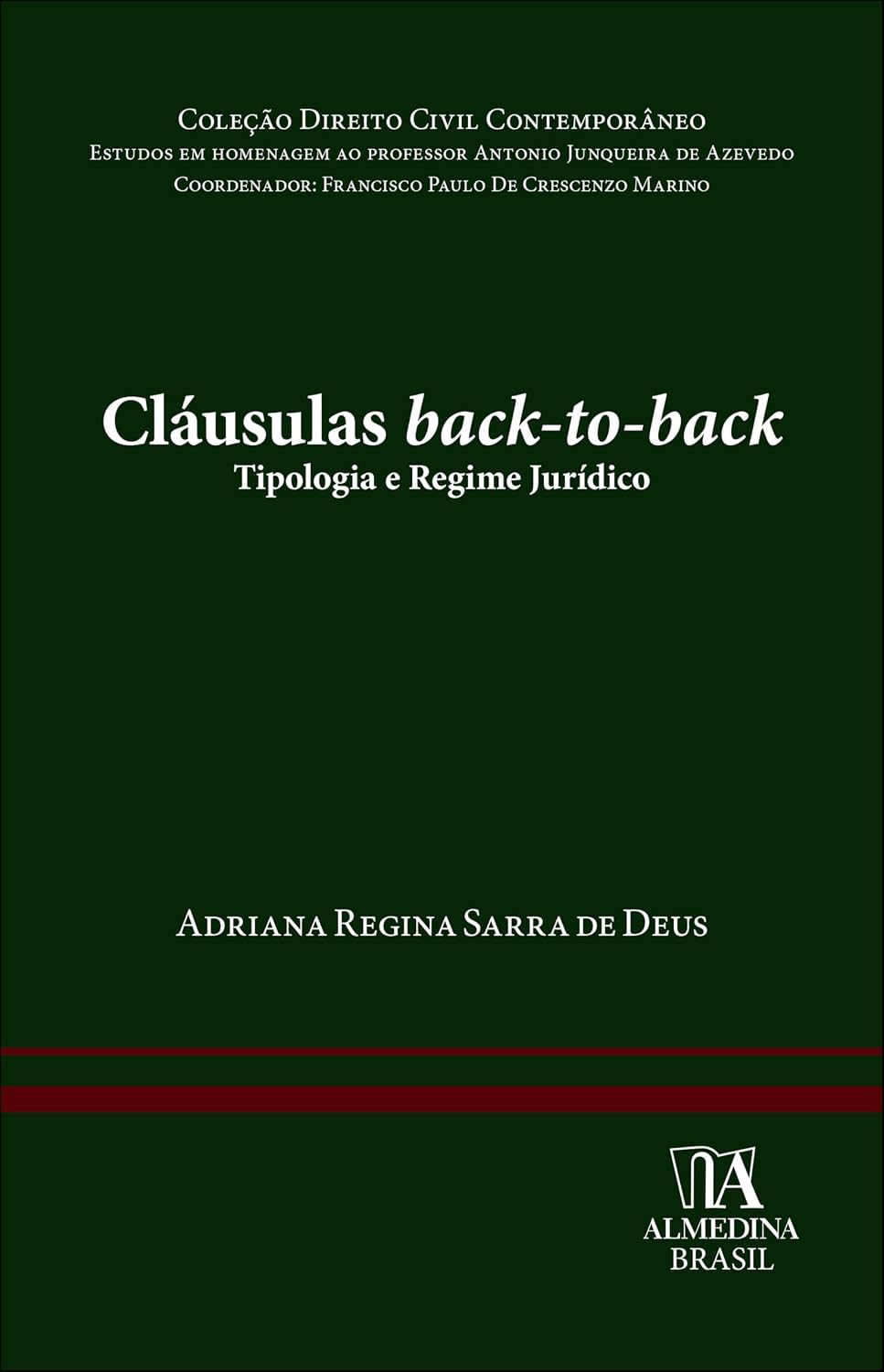 capítulo por capítulo baixar Cláusulas back-to-back: tipologia e regime jurídico