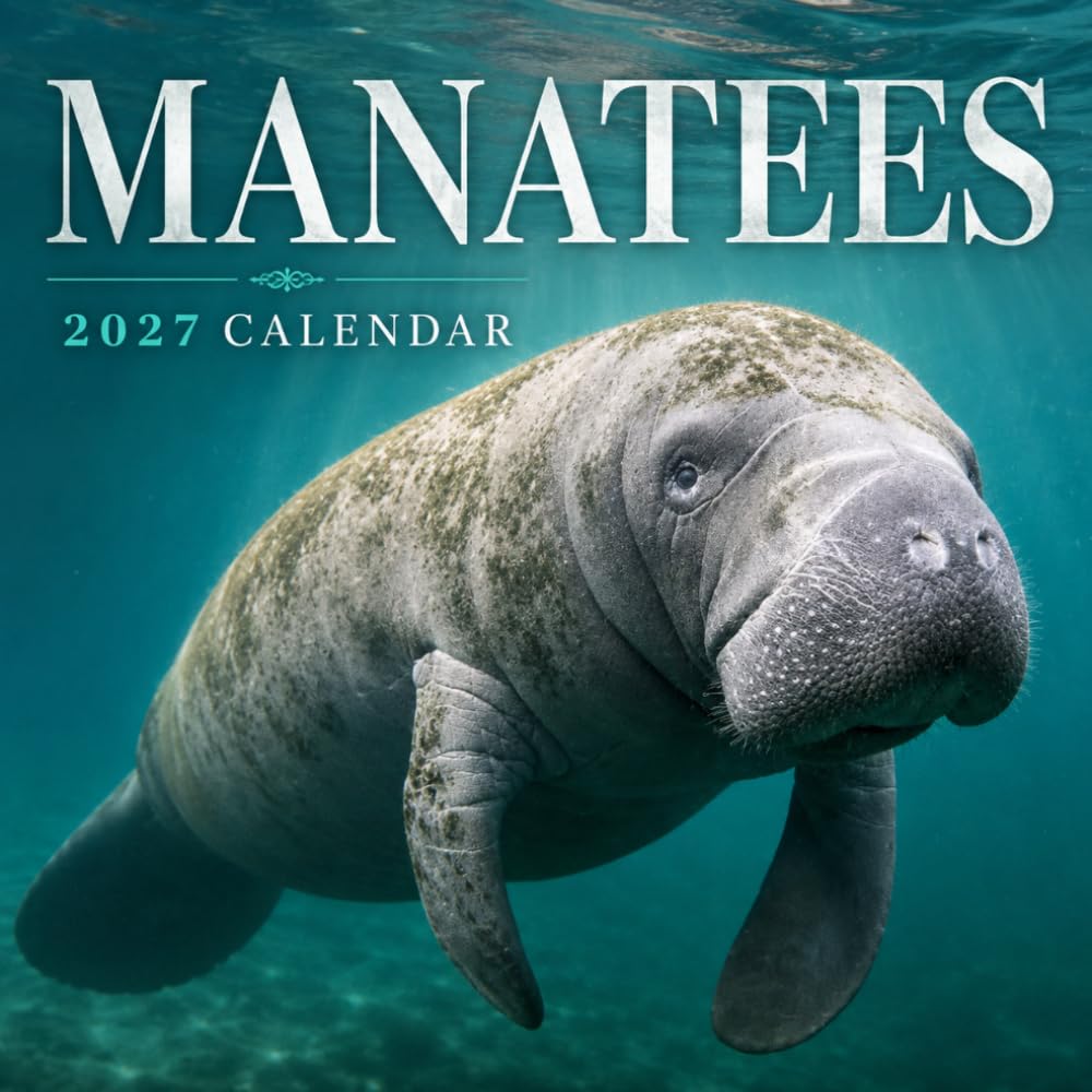 Manatees Calendar 2027: Gentle Marine Animal Photography baixar o livro de graça