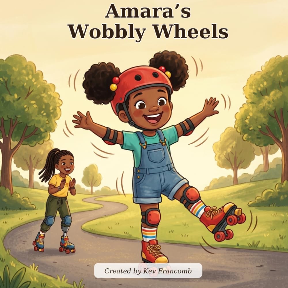 ler totalmente Amara's Wobbly Wheels: A wibbly-wobbly story about brave first tries
