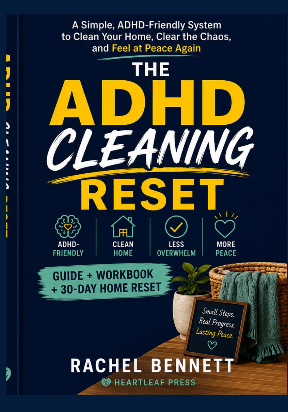 ler totalmente The ADHD Cleaning Reset: A Shame-Free System to Declutter Your Home, Beat Executive Dysfunction, Tackle Doom Piles, and Build Cleaning Routines That Actually Stick