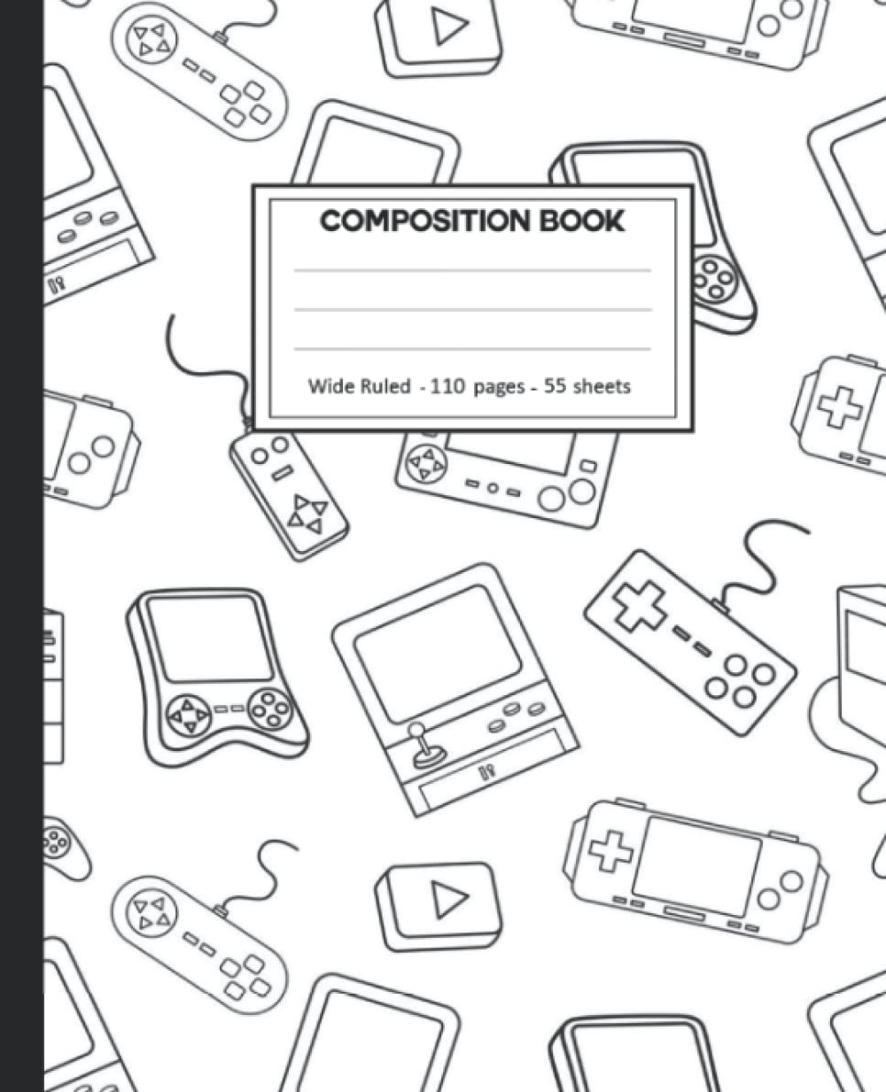 capítulo por capítulo baixar Composition Notebook: Video Game Wide Ruled Blank Lined Composition Book Journal (7.5 x 9.25 in) Cute Notebooks for Girls Teens Kids School Planner Diary Writing Notes.