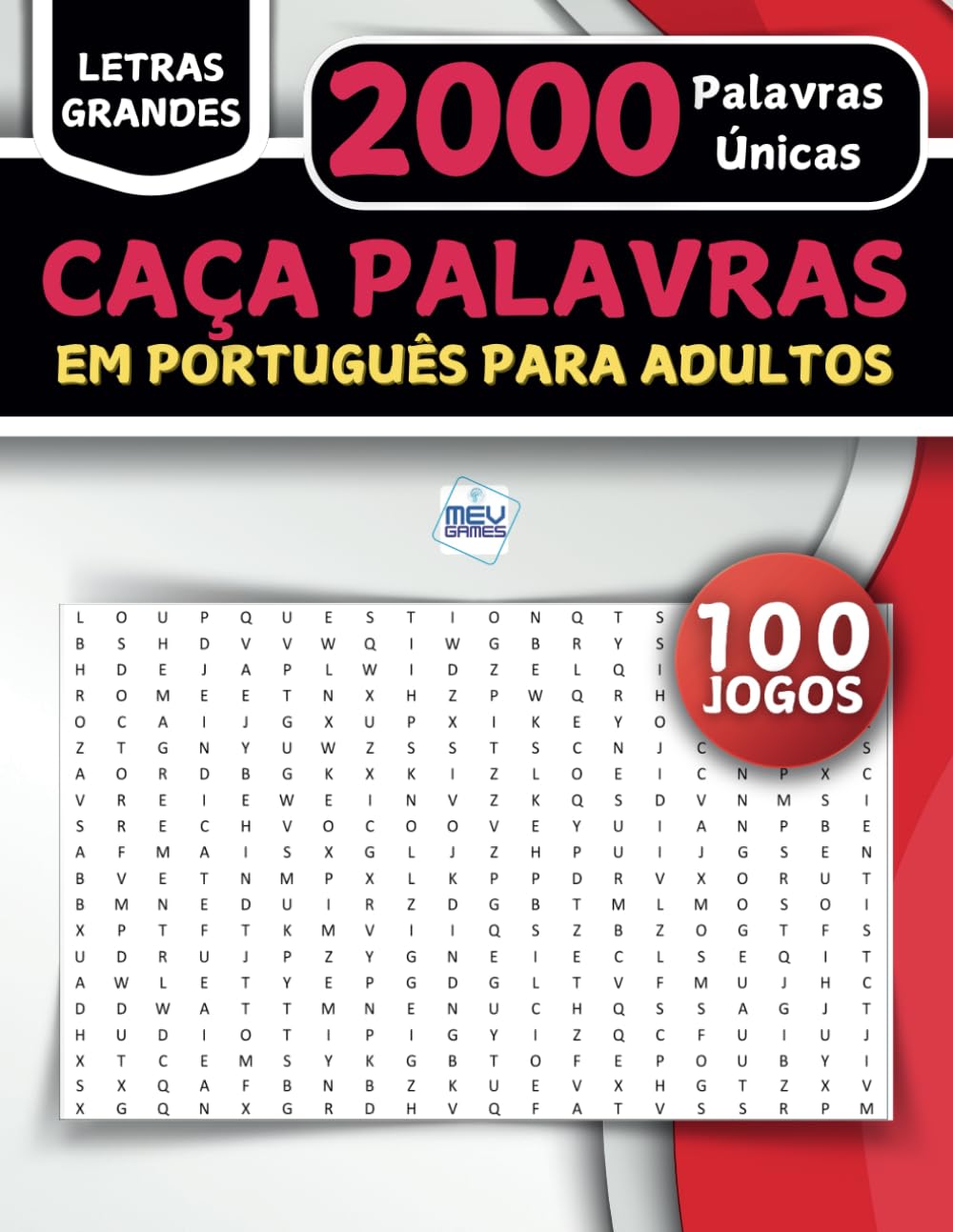 2000 Palavras Únicas Caça Palavras Em Português Para Adultos: MEV Games (Portuguese Edition) baixar o livro de graça