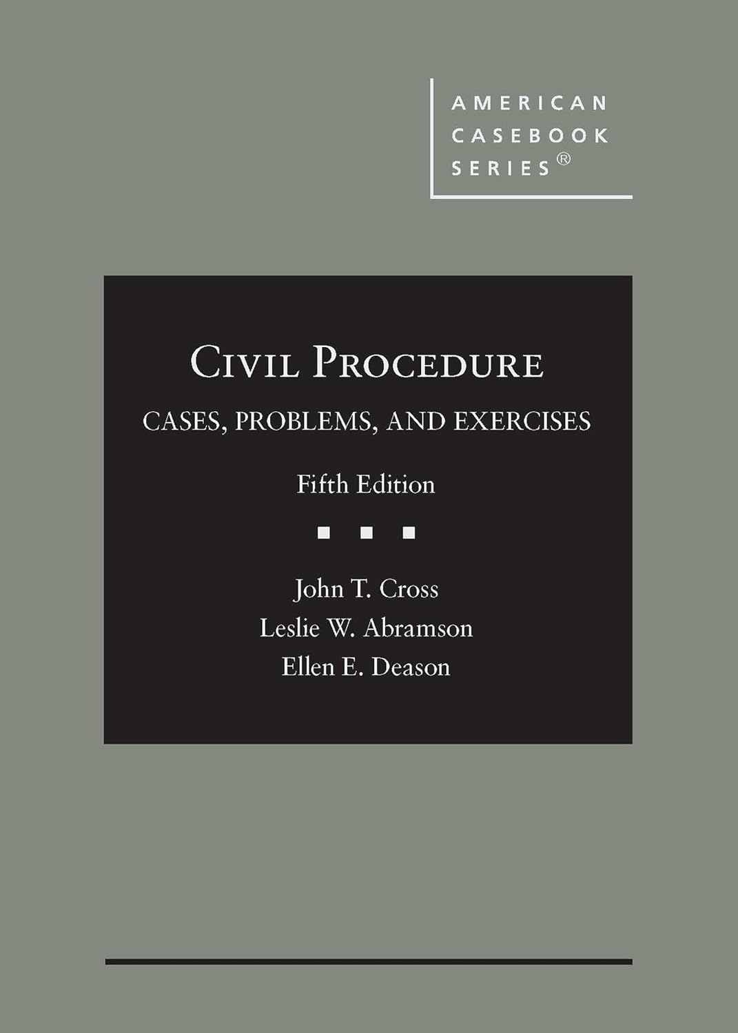 Civil Procedure: Cases, Problems, and Exercises baixar livro de graça