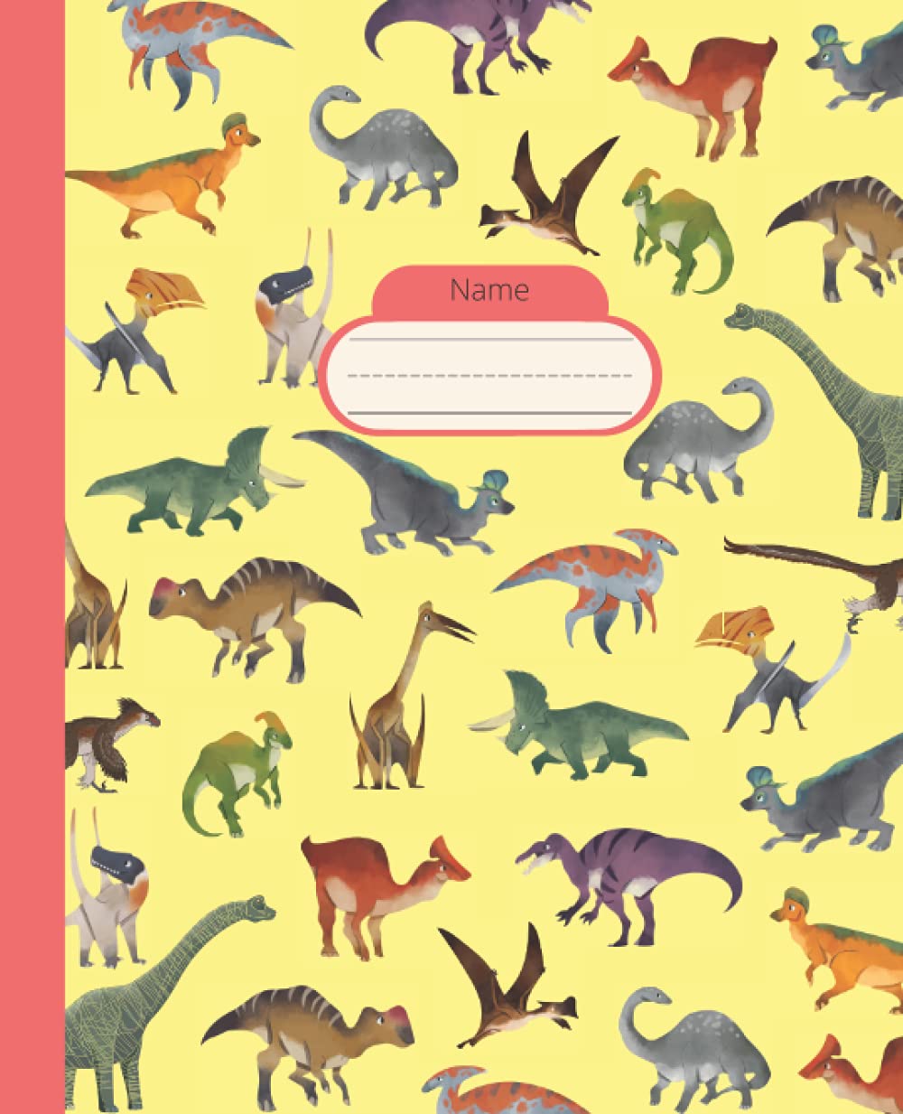 Composition Notebook Dinosaur: Dino Composition Notebook for Kids, Wide Ruled baixar o livro de graça