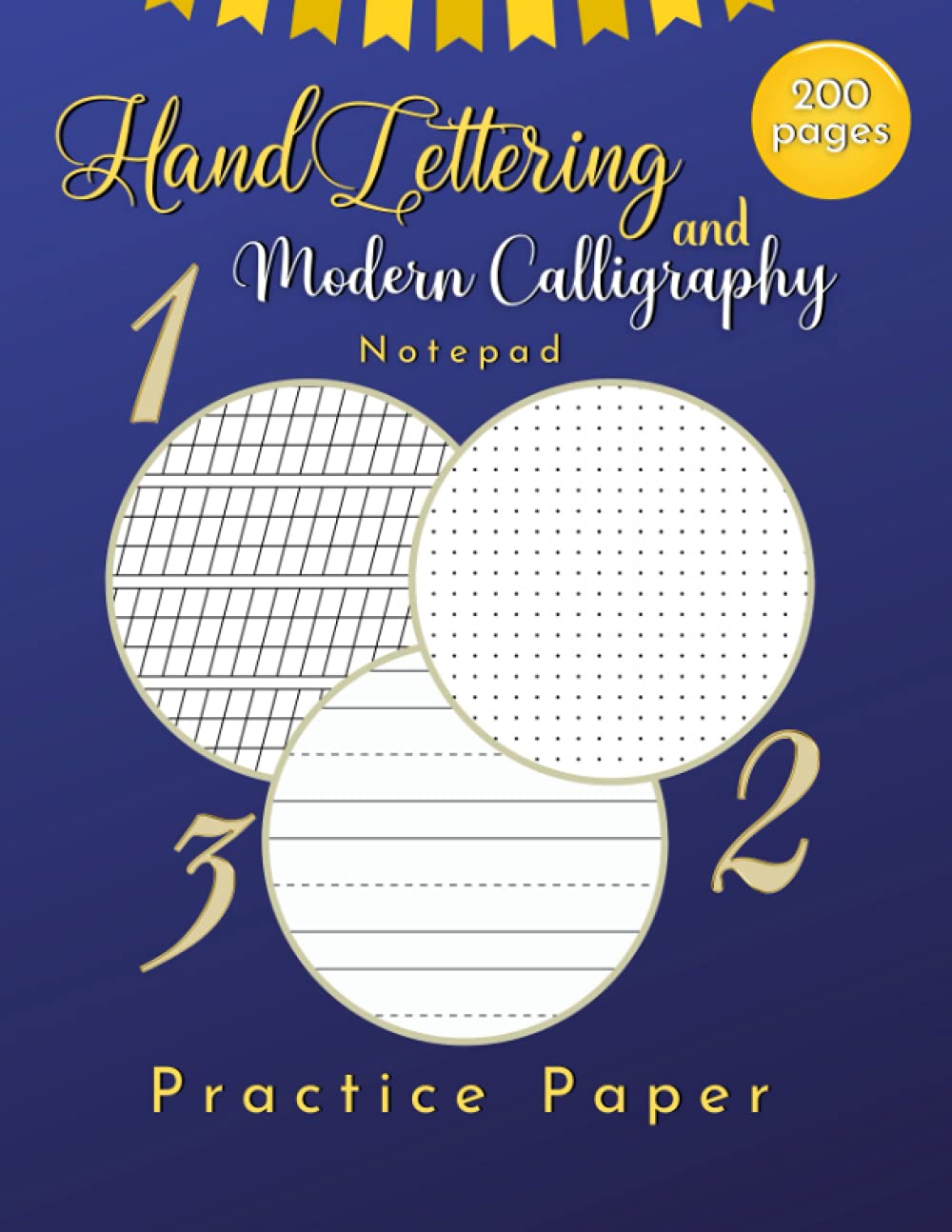 ler totalmente Hand Lettering and Modern Calligraphy Notepad: Calligraphy Workbook for Beginners and Hand Lettering Practice Book with Slant Angle Lined Guide, Dot Grid Paper Sheets and Alphabet Practice Worksheets