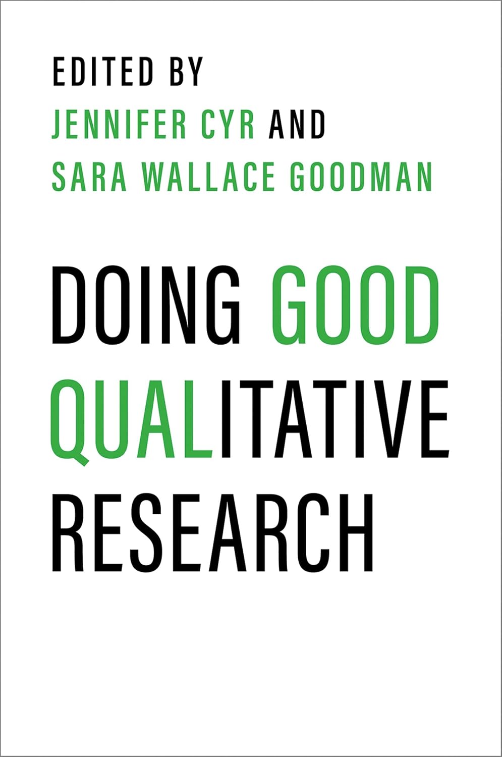 capítulo por capítulo baixar Doing Good Qualitative Research
