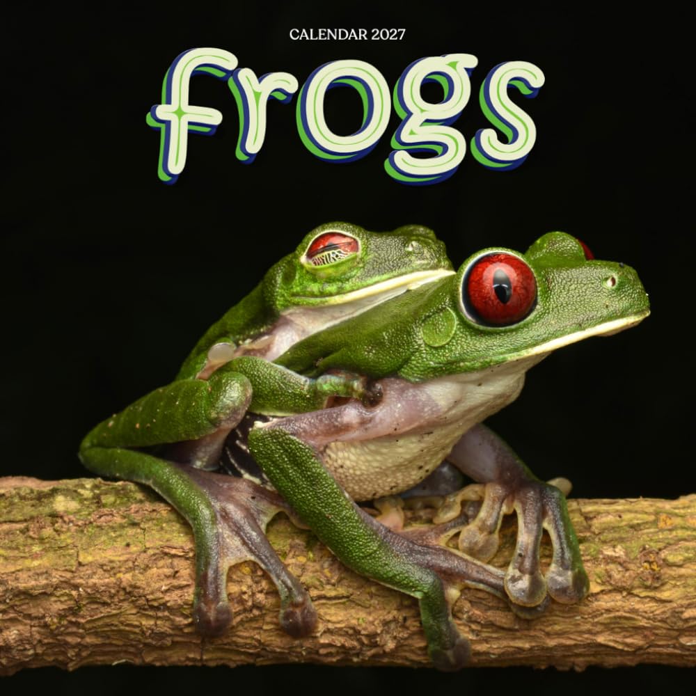 Frogs Calendar 2027