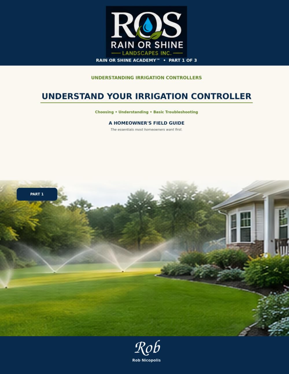 Understanding Irrigation Controllers: Choosing · Understanding · Basic Troubleshooting — A Homeowner's Field Guide baixar o livro de graça