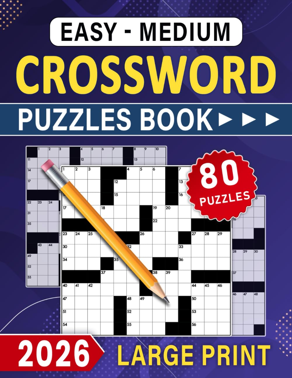 ler totalmente 2026 Easy-Medium Crossword Puzzles Book Large Print: Comfortable, steady challenges offering relaxed yet satisfying puzzle time