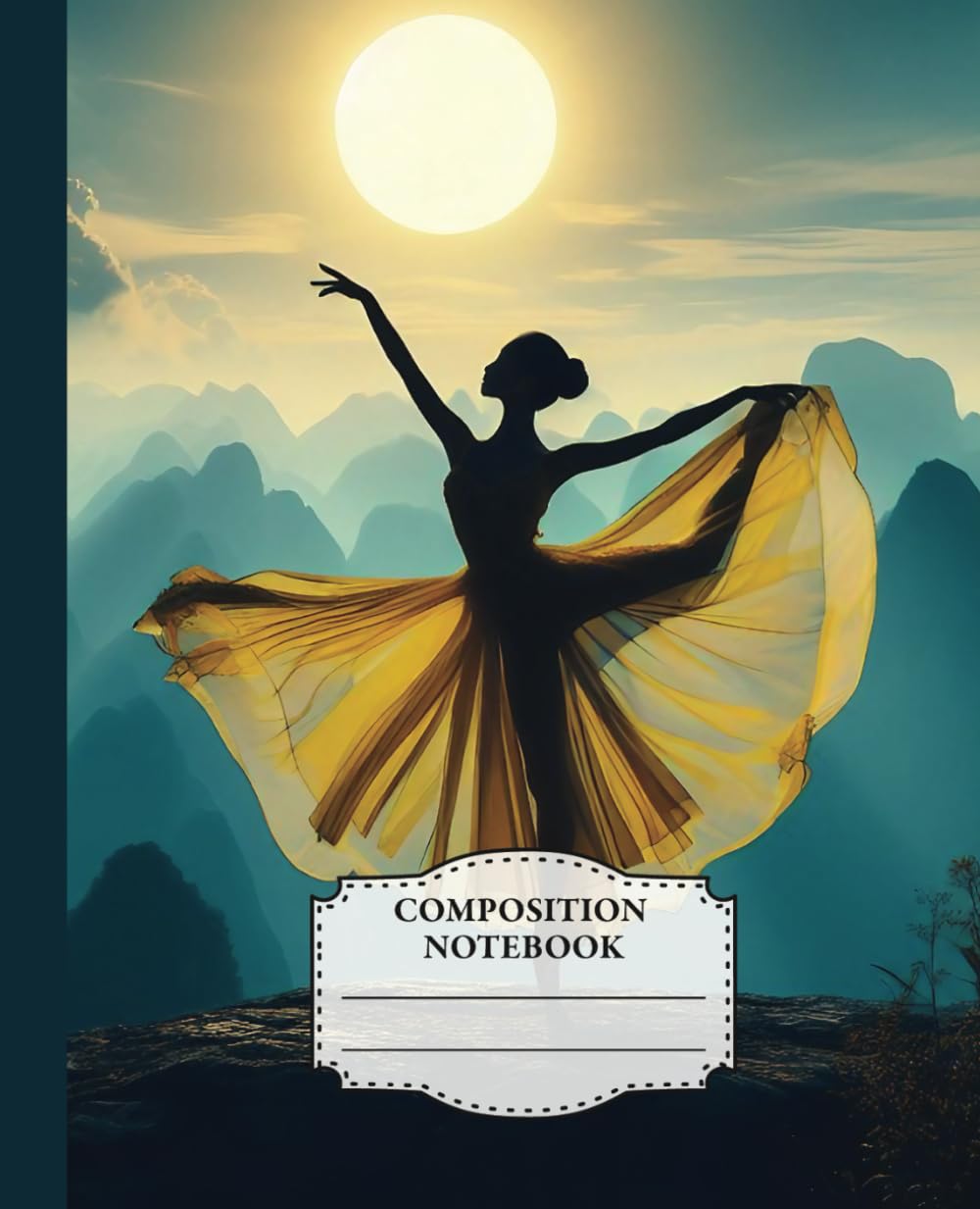 capítulo por capítulo baixar Ballet Composition Notebook: 110-Page College-Ruled Aesthetic Silhouette Ballerina-Themed Journal for Teens, Girls, Students, Teachers, and Office Workers