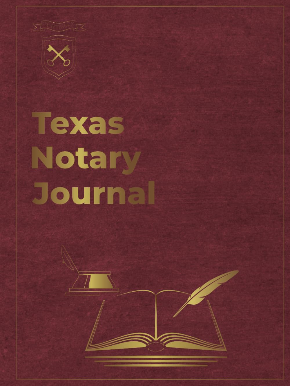 capítulo por capítulo baixar Texas Notary Journal: Professional Hardcover Record Book with Numbered Entries for Texas Notaries, Signing Agents & Notarial Recordkeeping (Professional Record Collection)
