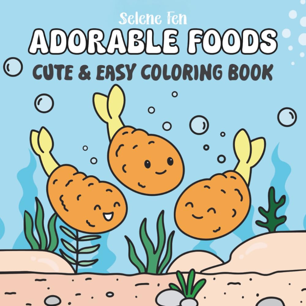 Adorable Foods: A Cute and Bold Coloring Book for Adults and Teens Featuring Relaxing Food-Themed Designs for Stress Relief and Fun baixar livro de graça