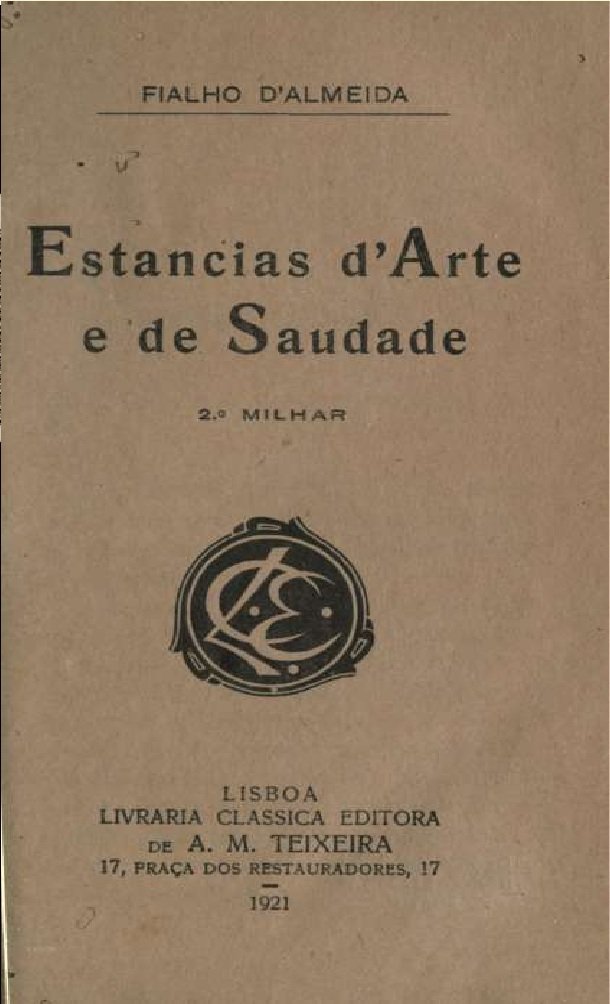 Estancias d'arte e de saudade baixar livro de graça