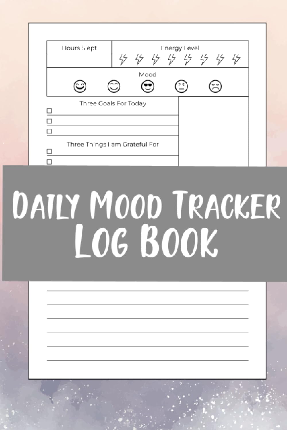 Daily Mood Tracker Log Book: Daily Mood Journal and Wellness Diary Prompts, Mental Health Diary, 6"x9" in, 120 Pages baixar livro de graça