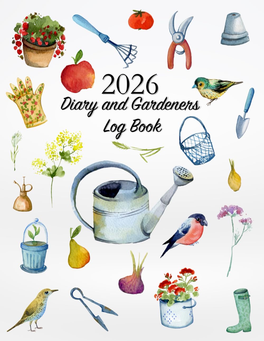 ler totalmente 2026 Diary and Gardeners Log Book: Gardening Organizer & Journal Notebook | Garden Planner with Yearly Planting Calendar