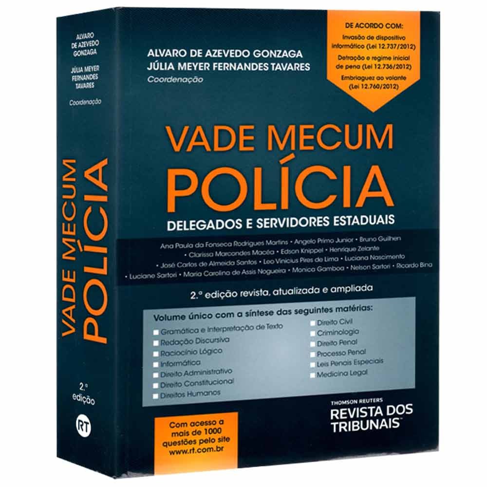 Vade Mecum Polícia. Delegados E Servidores Estaduais baixar livro de graça