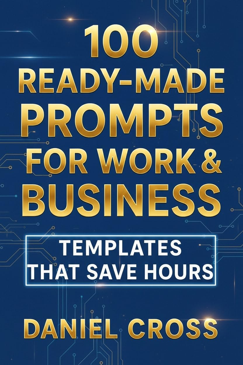 100 Ready-Made Prompts for Work & Business: Templates That Save Hours (English Edition) baixar o livro de graça