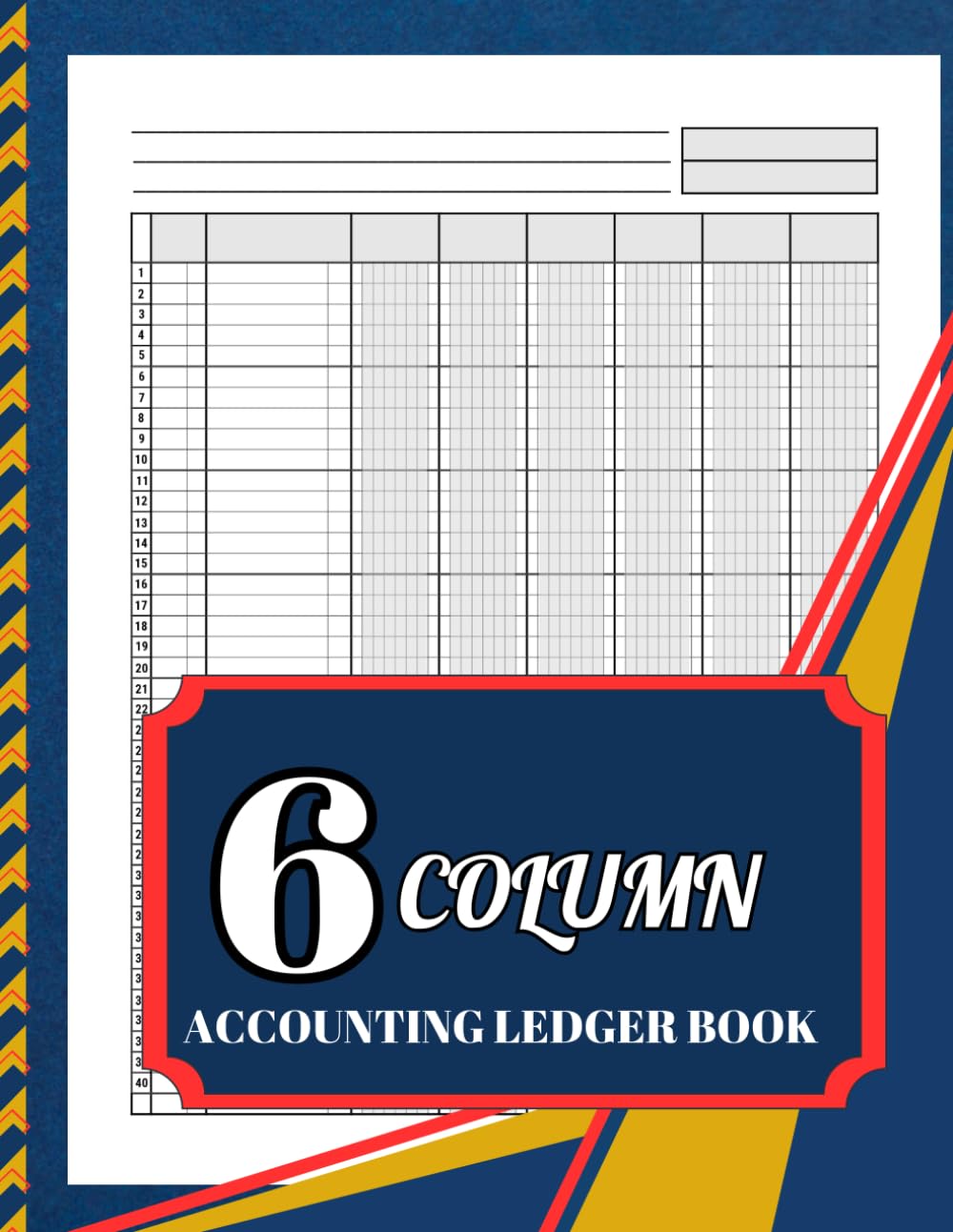 6 Column Accounting Ledger Book: General Ledger Accounting Book / Personal Finance and Bookkeeping / 8.5 x 11 inches 120 pages / Columnar Pad 6 Column... Businesses, and Financial Enthusiasts) baixar livro de graça