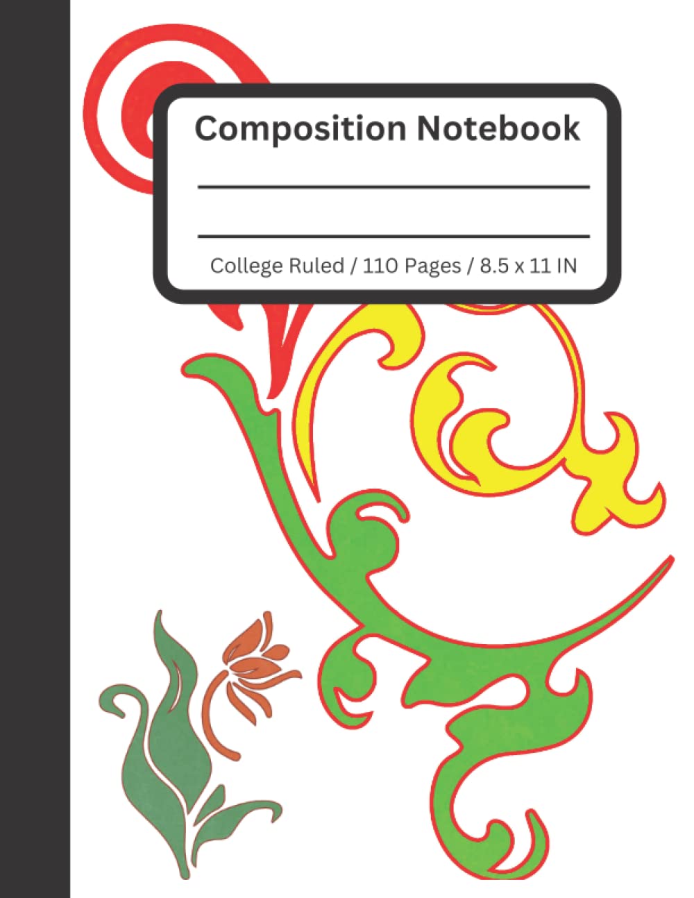 ler totalmente Flowers Art Nouveau College Ruled Notebook: Art Nouveau College Ruled Notebook | 110 Page Notebook Lined For Taking Notes at Home, Office, Work, All Other Writing Needs (8.5x11", 110 Pages)