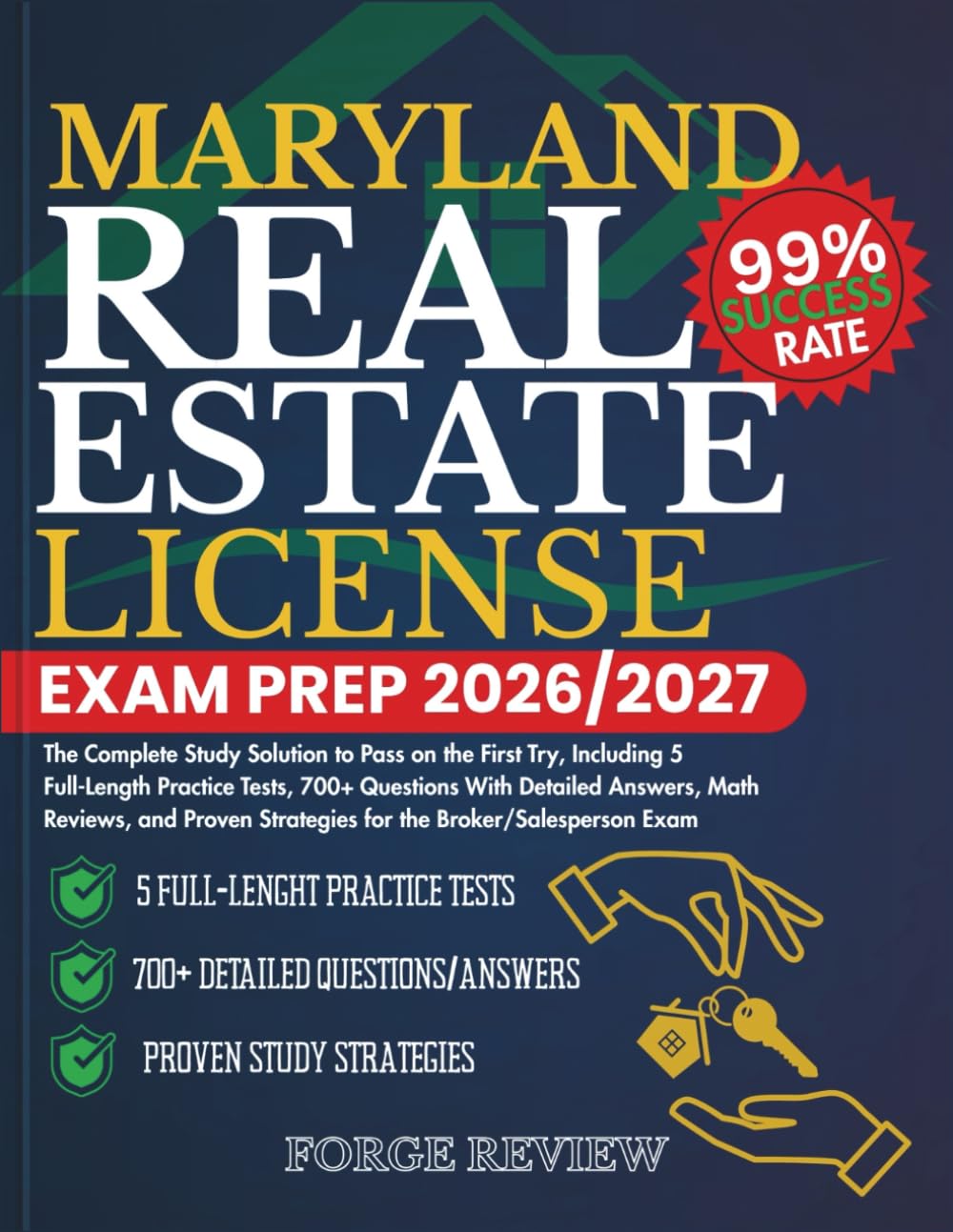 MARYLAND Real Estate License Exam Prep 2026/2027: The Complete Study Solution to Pass on the First Try, Including 5 Full-Length Practice Tests, 700+... Strategies for the Broker/Salesperson Exam baixar livro de graça