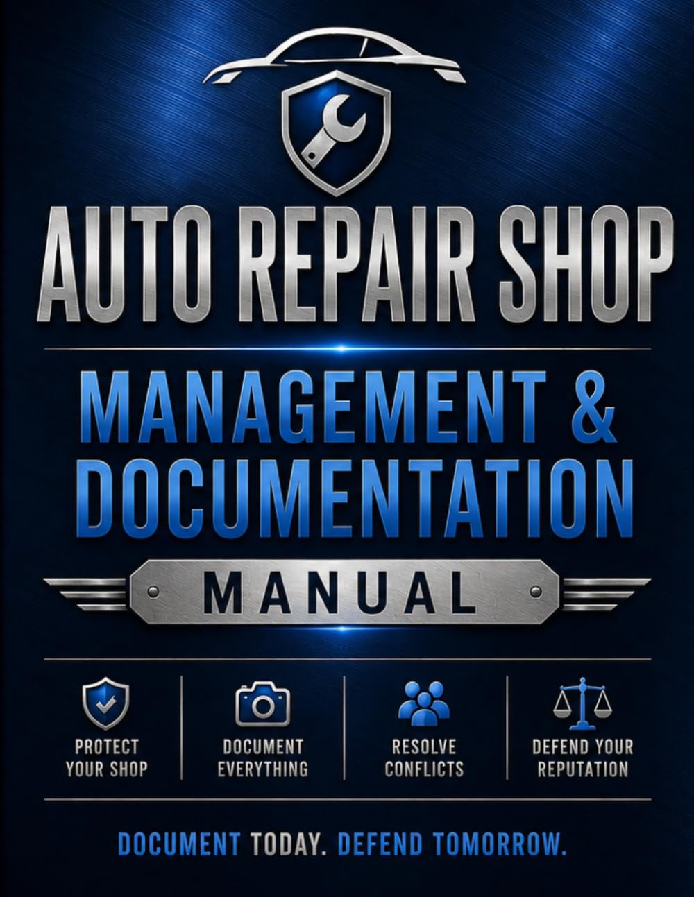AUTO REPAIR SHOP MANAGEMENT & DOCUMENTATION MANUAL: Repair Order Forms, Customer Service Scripts, Work Authorization, Vehicle Damage Reports,... Payment Disputes & Shop Management Checklists baixar livro de graça