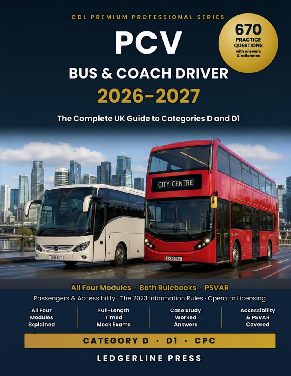 PCV Bus & Coach Driver Licence & Driver CPC Study Guide 2026-2027: he Complete UK Guide to Categories D and D1 — All Four Driver CPC Modules, Both... Answers` (CDL Premium Professional Series) baixar o livro de graça