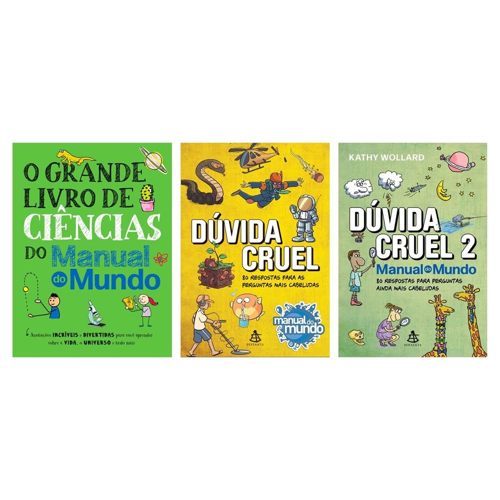 Kit O grande livro de ciências do Manual do Mundo + Dúvida cruel + Dúvida c baixar livro de graça