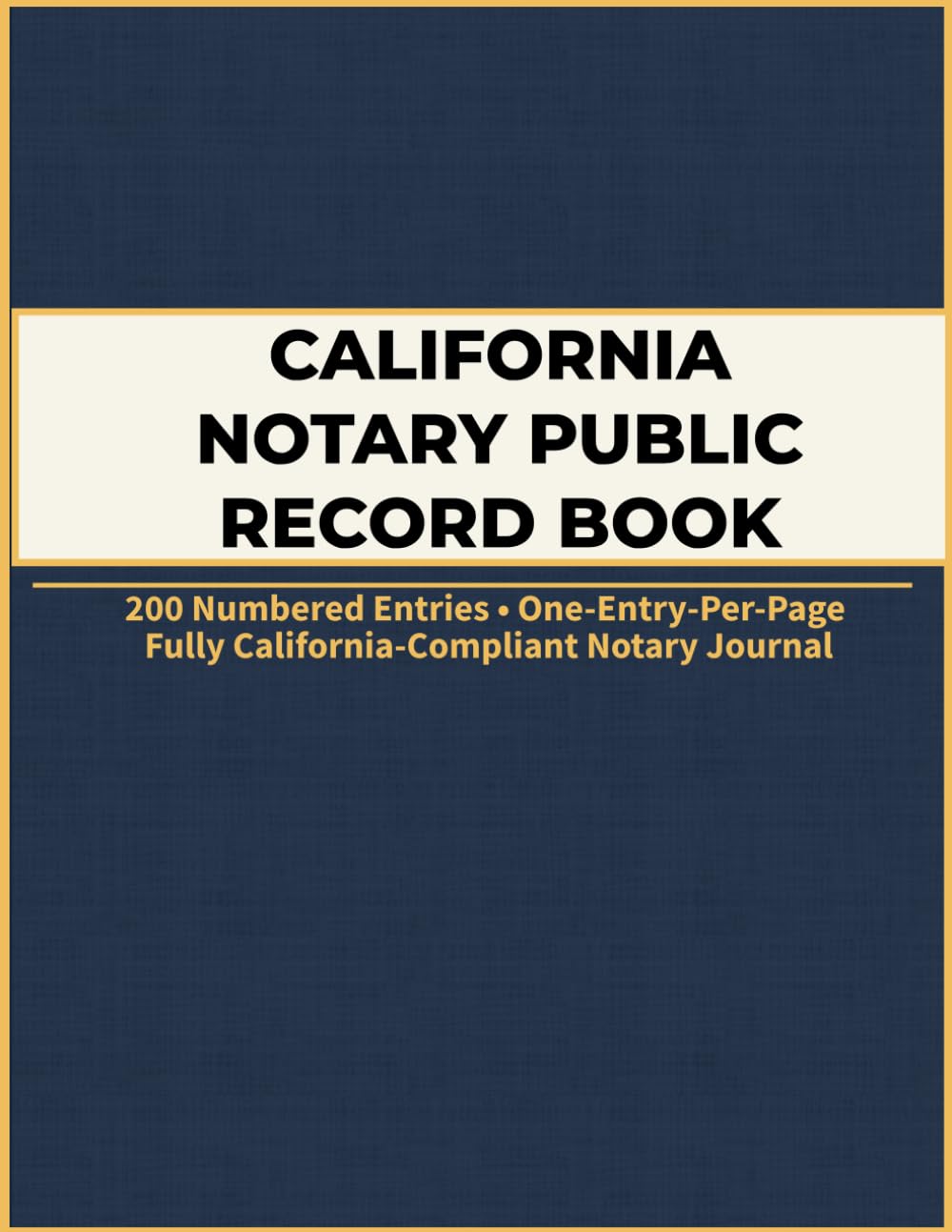 California Notary Public Record Book: 200 Numbered Entries • One-Entry-Per-Page • Fully California-Compliant Journal • Includes Thumbprint... Security Rules, and Best Practices (8.5 × 11) baixar livro de graça