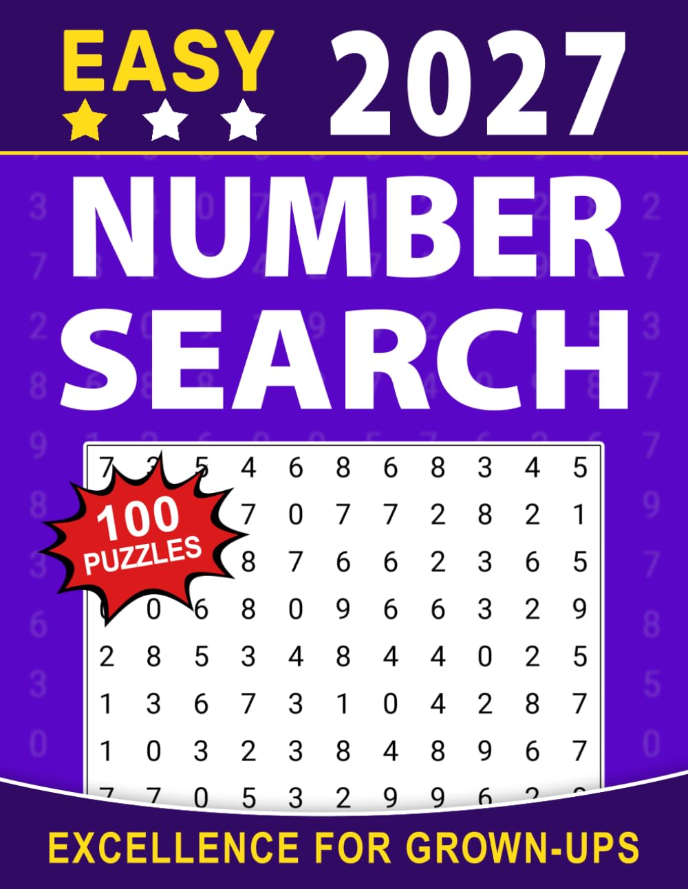 ler totalmente 2027 Easy Number Search Excellence For Grown-Ups: Easy-to-Solve Hidden-Number Activities with Large Print for Easy Reading