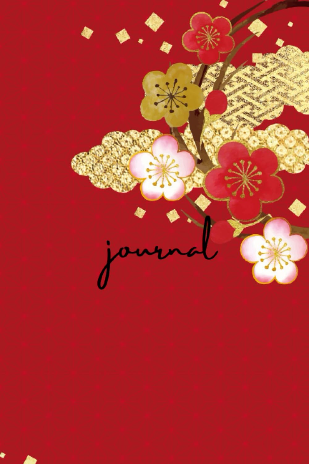 Jornal, Notebook: Japanese classic theme plum tree