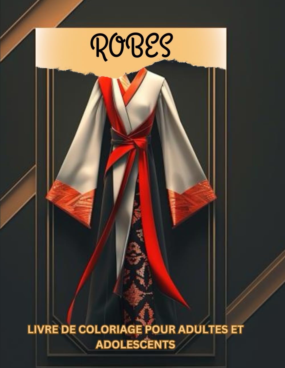 ROBES: Livre de coloriage pour adultes et adolescents - Robes fantastiques pour la détente et le soulagement du stress (French Edition) baixar livro de graça