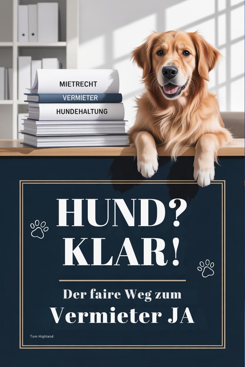 ler totalmente Hund? Klar! - Der faire Weg zum Vermieter JA: „Wie du deinen Vermieter für die Hundehaltung gewinnst – mit Psychologie, Praxiswissen und rechtlichen Grundlagen.“ (German Edition)