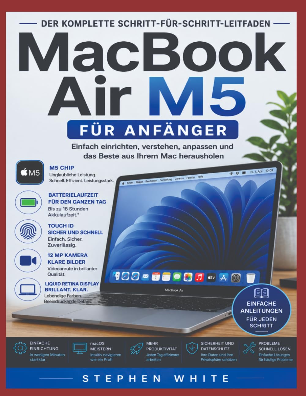 MacBook Air M5 für Einsteiger: Ein praktischer Leitfaden zu Einrichtung, Anpassung, wichtigsten Funktionen, Tipps und Fehlerbehebung (German Edition) baixar o livro de graça