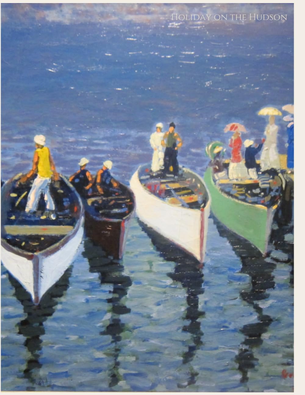 Holiday on the Hudson Notebook: George Luks (c. 1912) | American Realism Waterfront Art Journal | 100 Lined Pages baixar o livro de graça