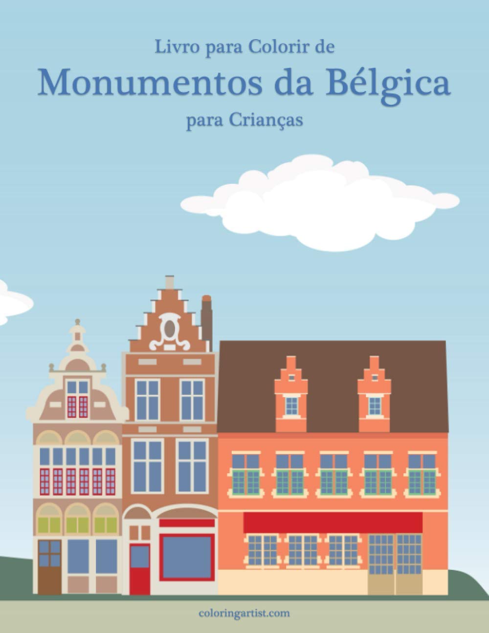 Livro para Colorir de Monumentos da Bélgica para Crianças baixar livro de graça