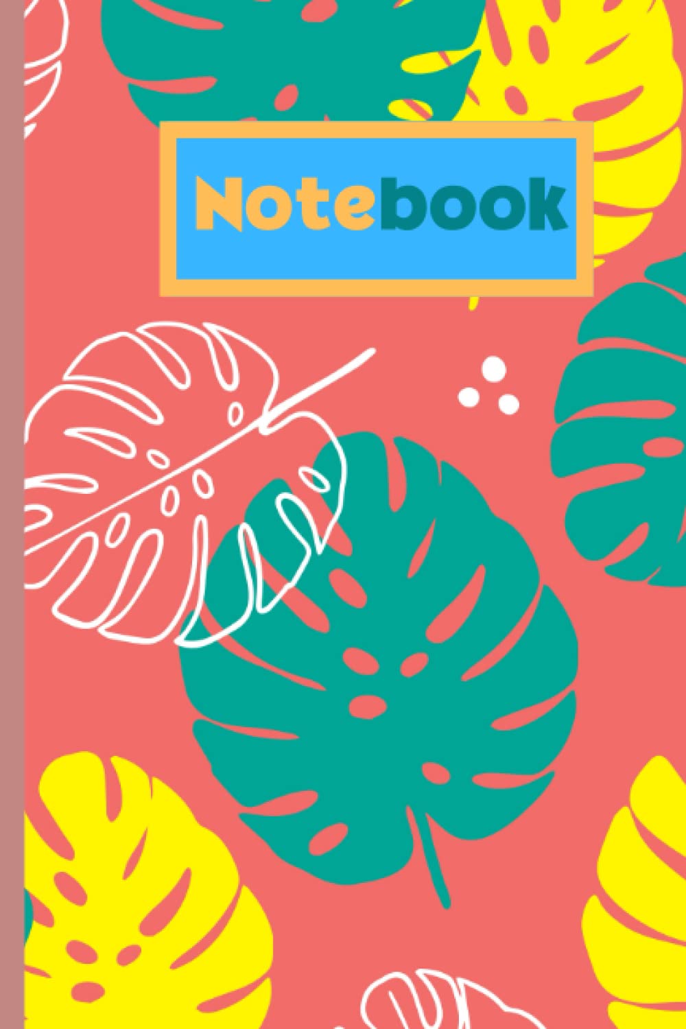 capítulo por capítulo baixar Notebook Color Background with Beautiful Colored Leafs: Coral Background with Beautiful Colored Leafs