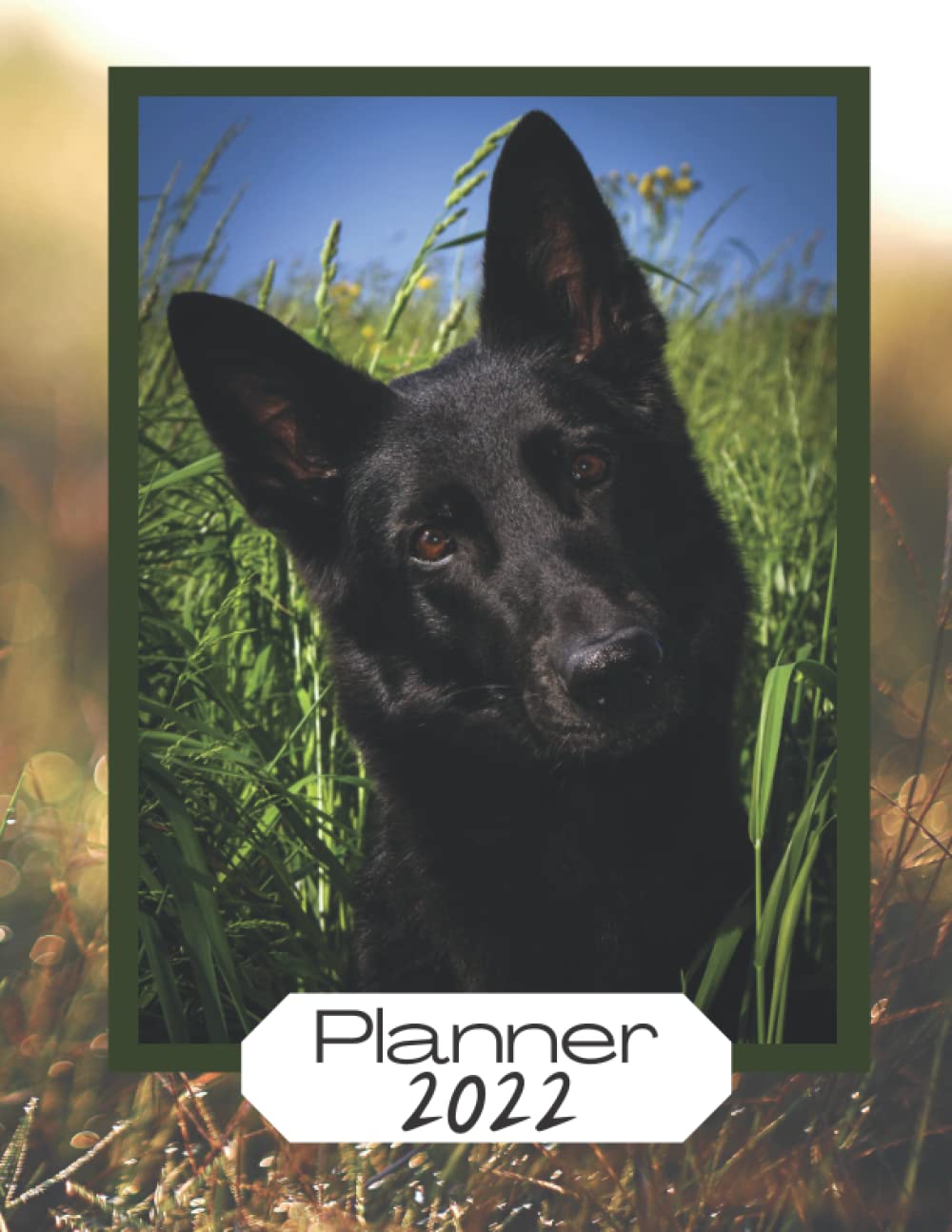 ler totalmente Planner 2022: Weekly Monthly Agenda Schedule Organizer - Gift Idea for Mom Dad Black German Shepherd Lover Owner Breeder